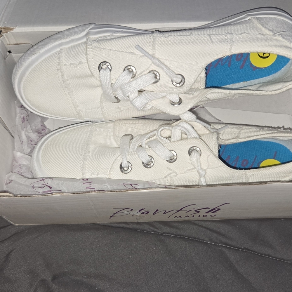 Blowfish Malibu White Sneakers
